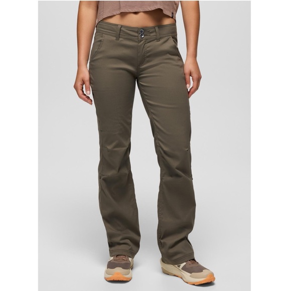 Prana Halle Pants in Olive Green - Picture 1 of 10